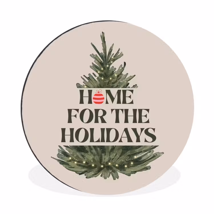 Weihnachten – Text – Weihnachtsbaum – Beige — 1