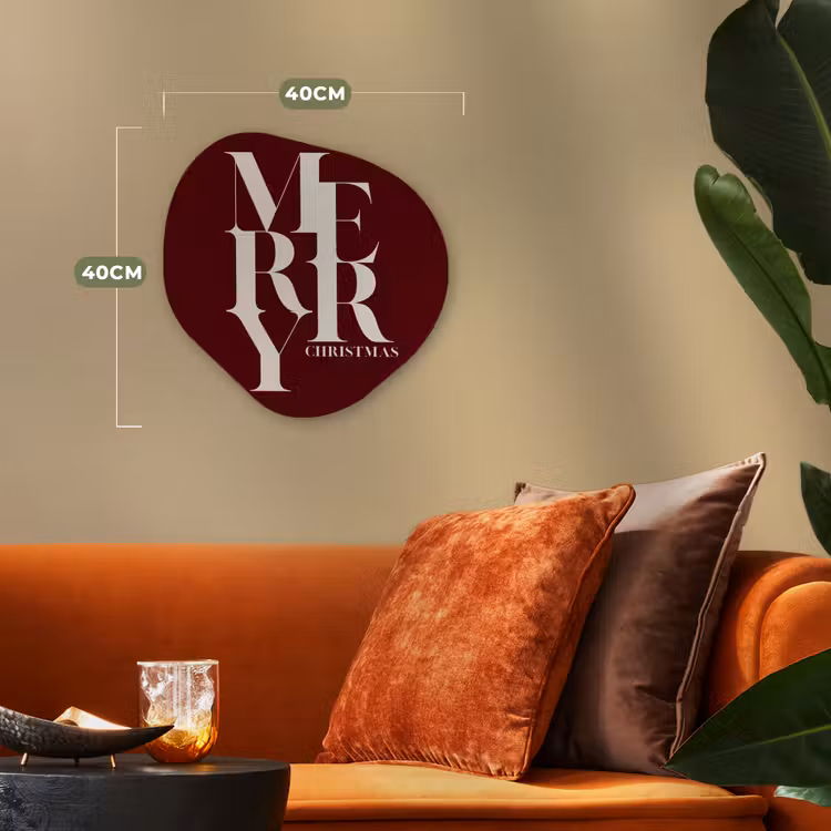 Forexbild Organische Form - Merry – Text – Dunkel – Rot — 4
