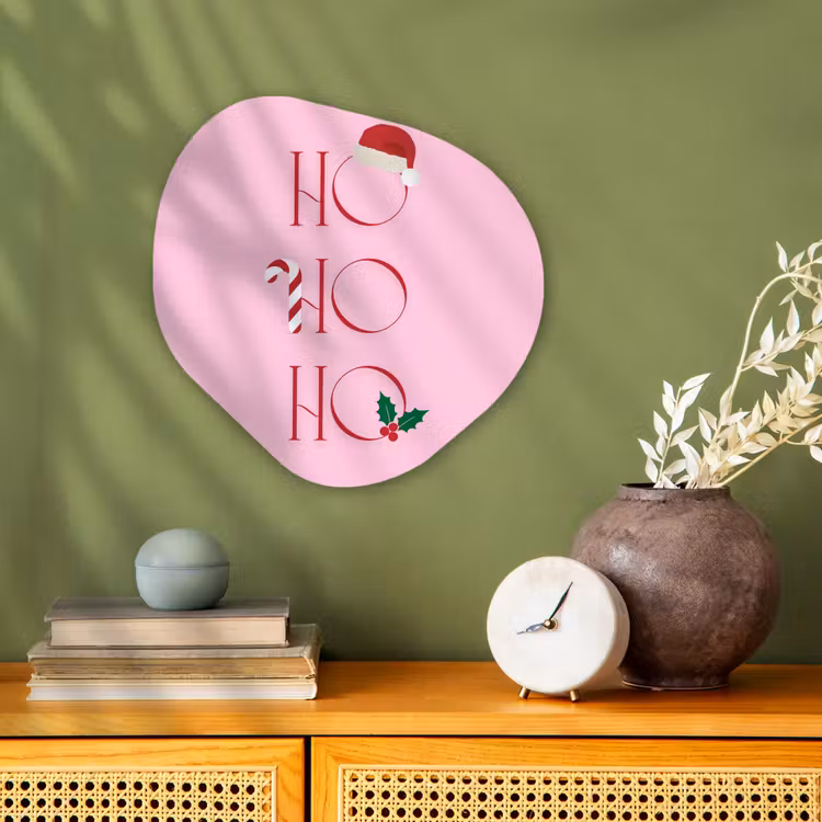 Forexbild Organische Form - Weihnachten – Text – Rosa – Illustration — 2