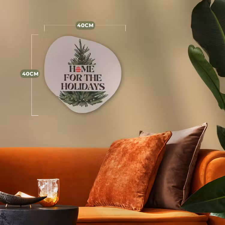Forexbild Organische Form - Weihnachten – Text – Weihnachtsbaum – Beige — 4