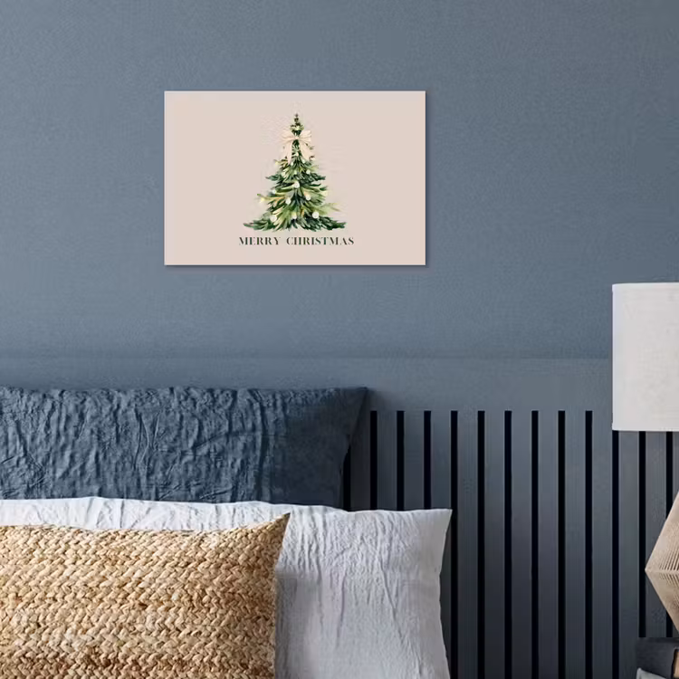 Poster - Weihnachten – Weihnachtsbaum – Text — 3