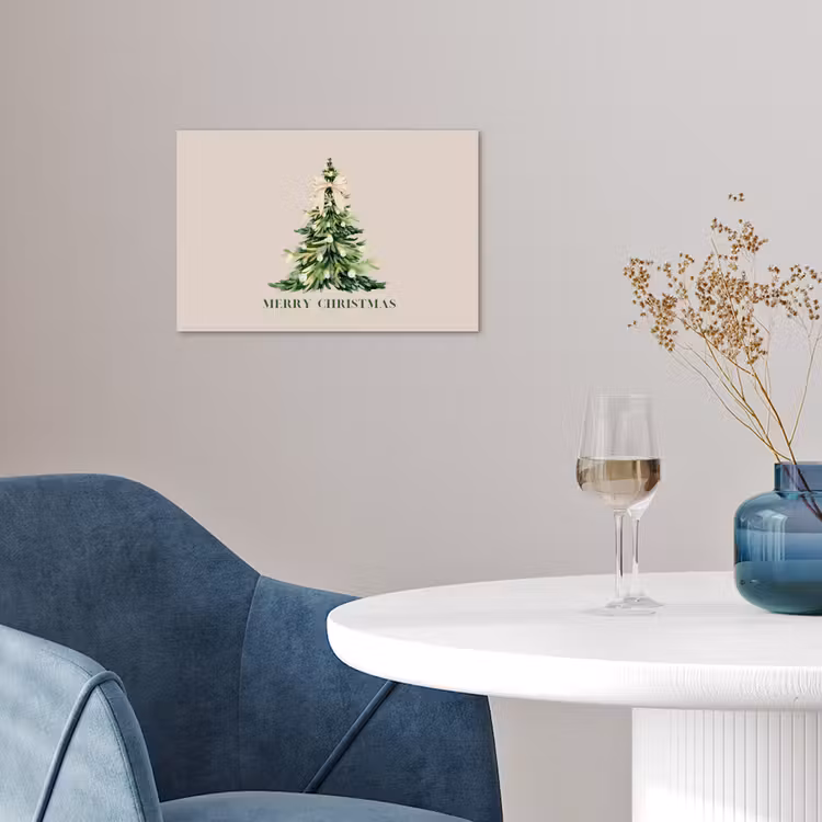 Poster - Weihnachten – Weihnachtsbaum – Text — 4