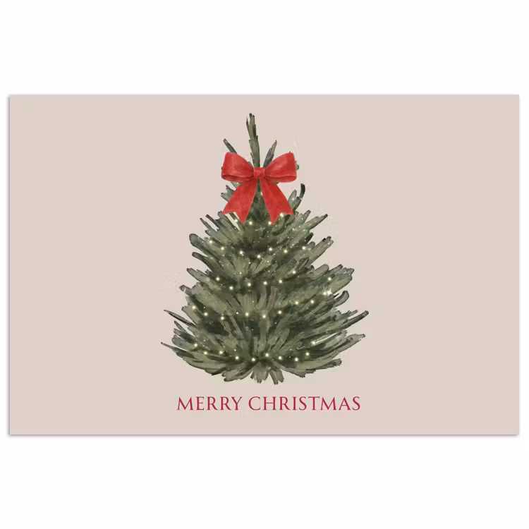 Poster - Text – Weihnachten – Weihnachtsbaum — 1
