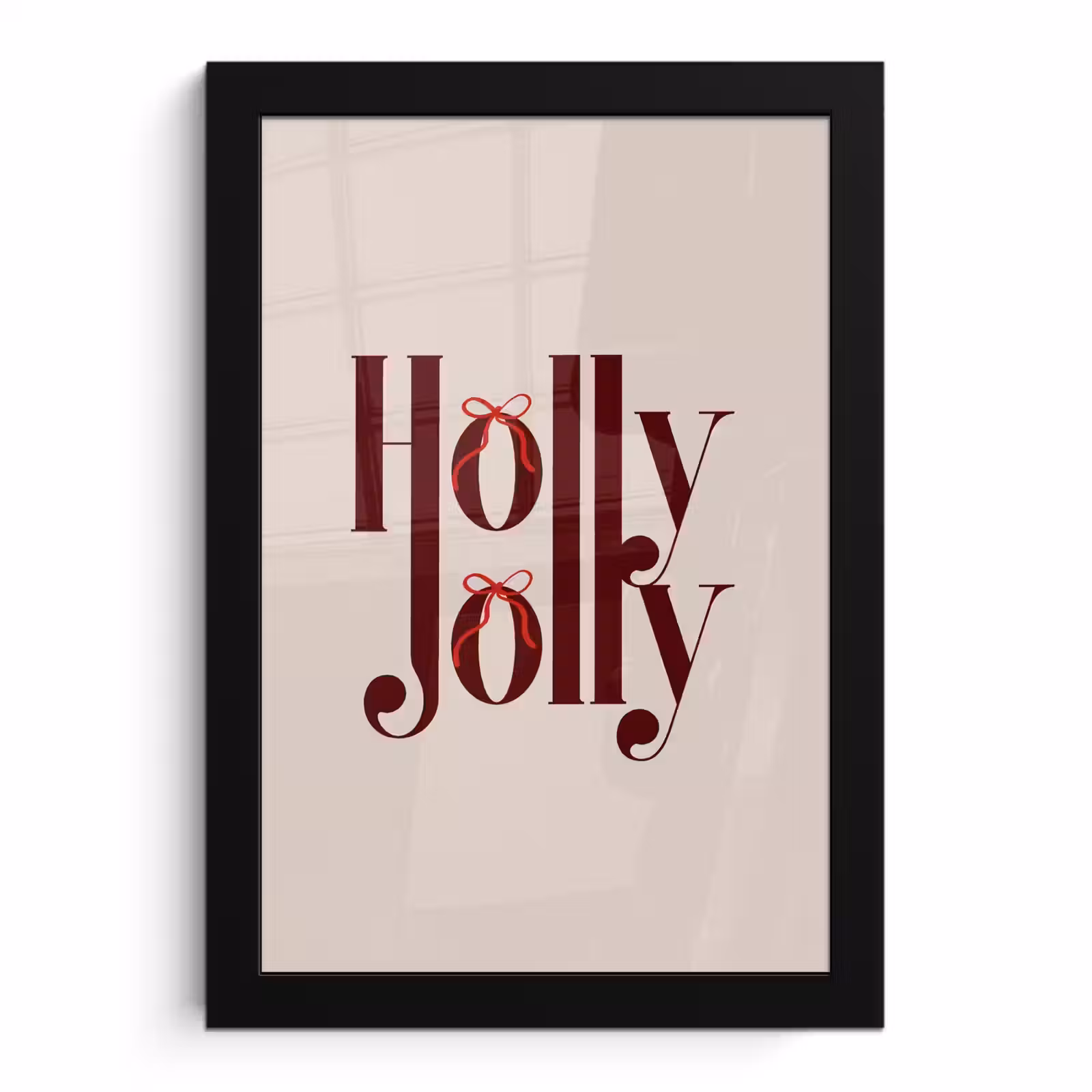Bilder mit Rahmen - Text – Weihnachten – Braun — 1