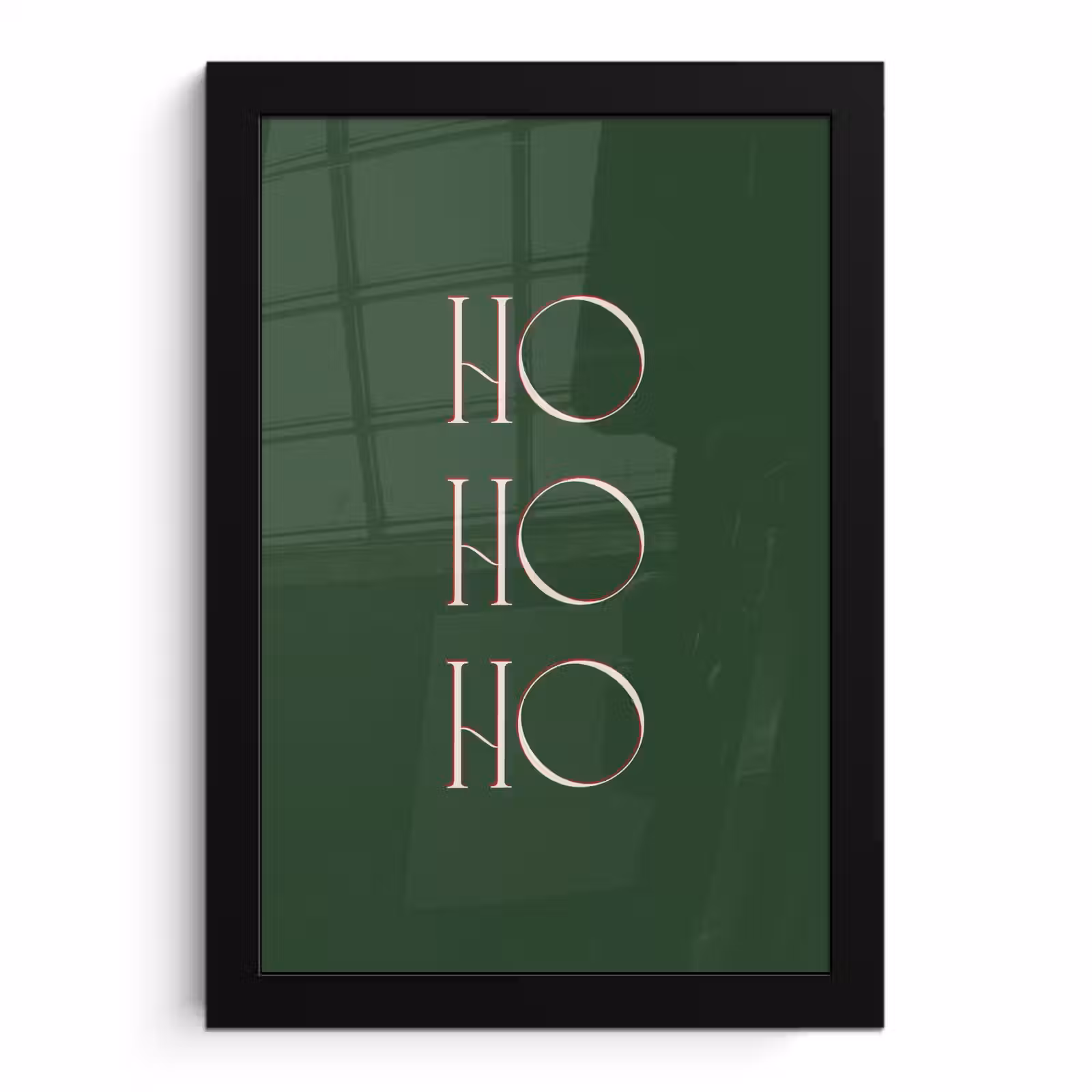 Bilder mit Rahmen - Text – Weihnachten – Modern – Grün — 1
