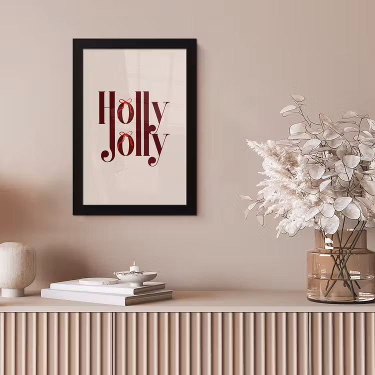 Bilder mit Rahmen - Text – Weihnachten – Braun — 4