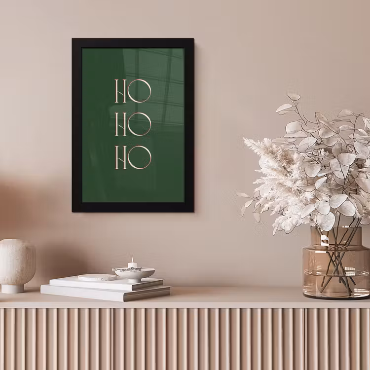 Bilder mit Rahmen - Text – Weihnachten – Modern – Grün — 4