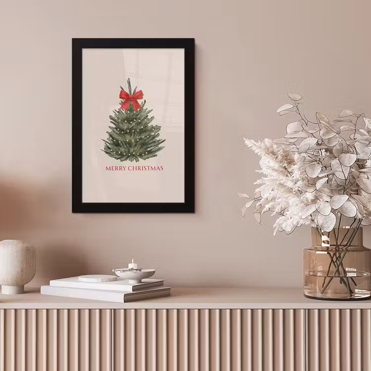 Bilder mit Rahmen - Text – Weihnachten – Weihnachtsbaum — 4