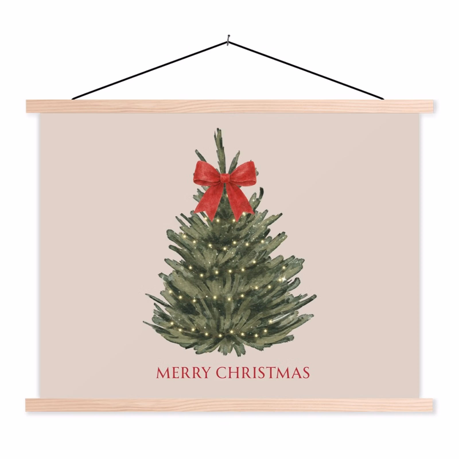 Stoffbild - Text – Weihnachten – Weihnachtsbaum — 1