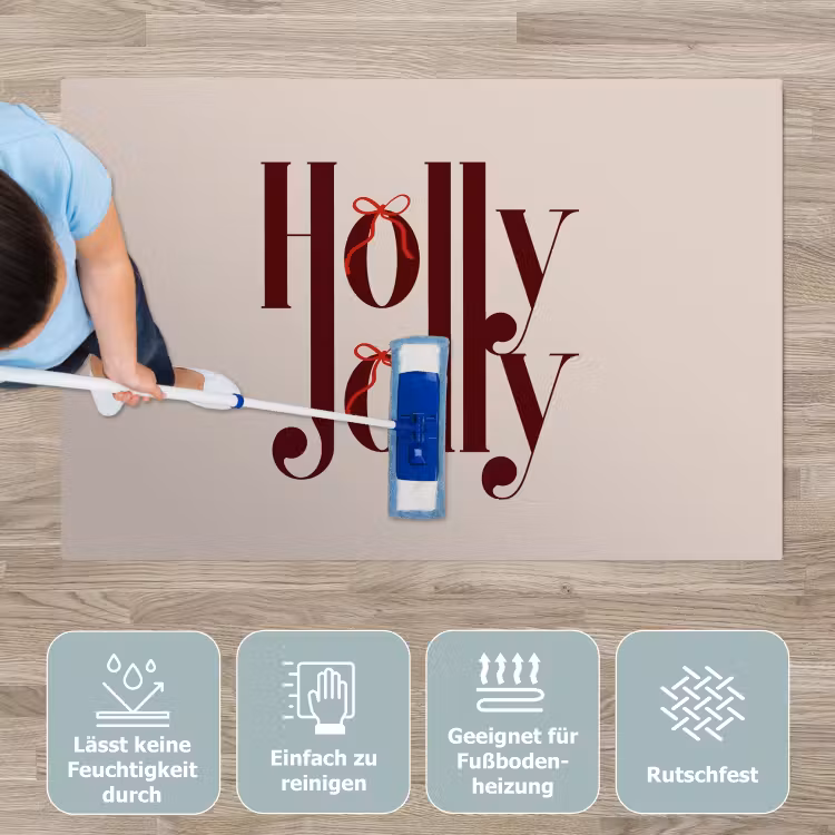 Spielmatte - Text – Weihnachten – Braun — 5