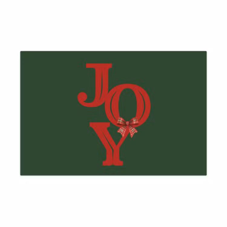 Spielmatte - Text – Weihnachten – Rot — 1