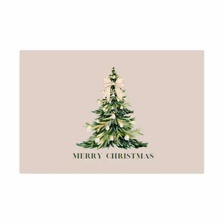 Spielmatte - Weihnachten – Weihnachtsbaum – Text — 1