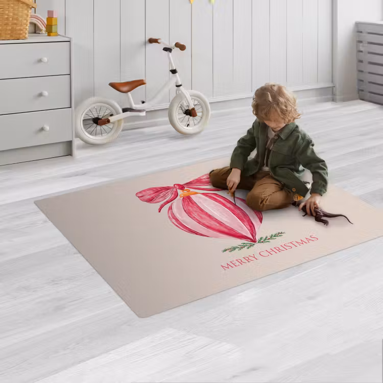 Spielmatte - Weihnachten – Weihnachtskugel – Text — 2