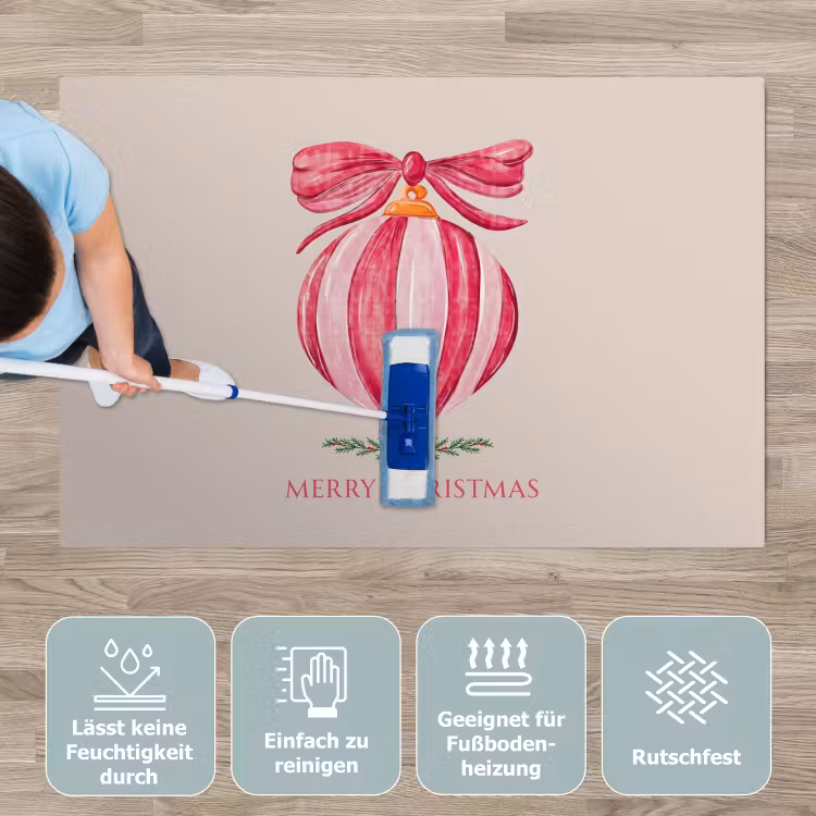 Spielmatte - Weihnachten – Weihnachtskugel – Text — 5