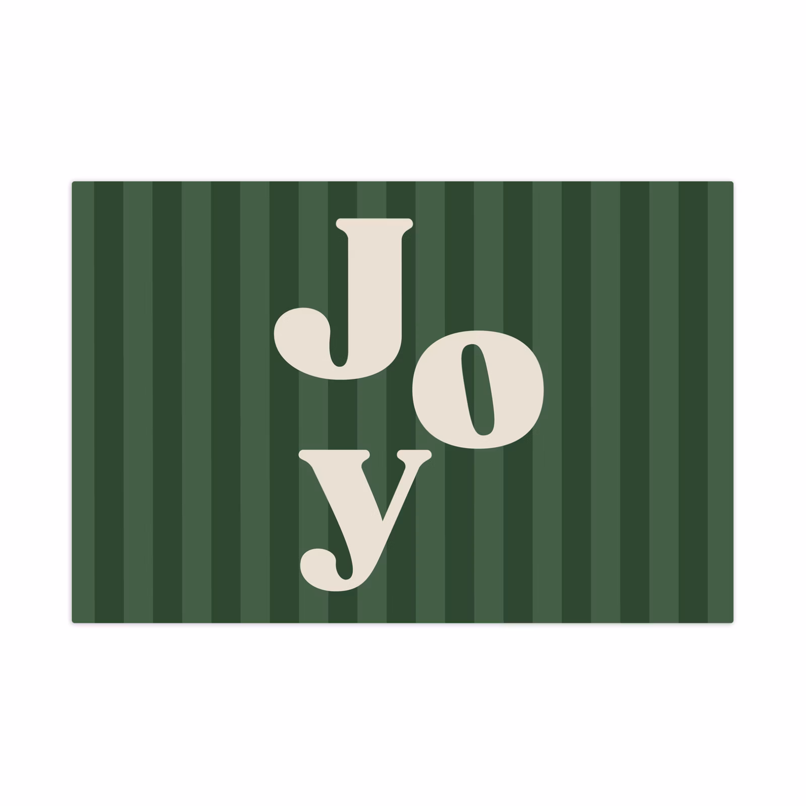 Spielmatte - Joy – Weihnachten – Text – Grün — 1