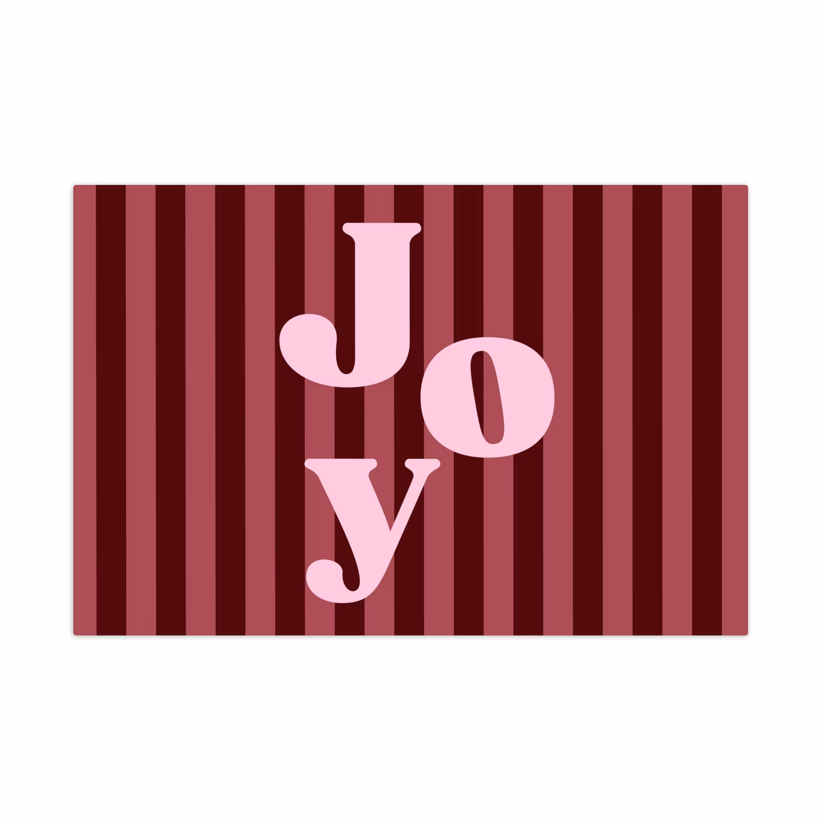 Spielmatte - Joy – Weihnachten – Text – Rosa — 1