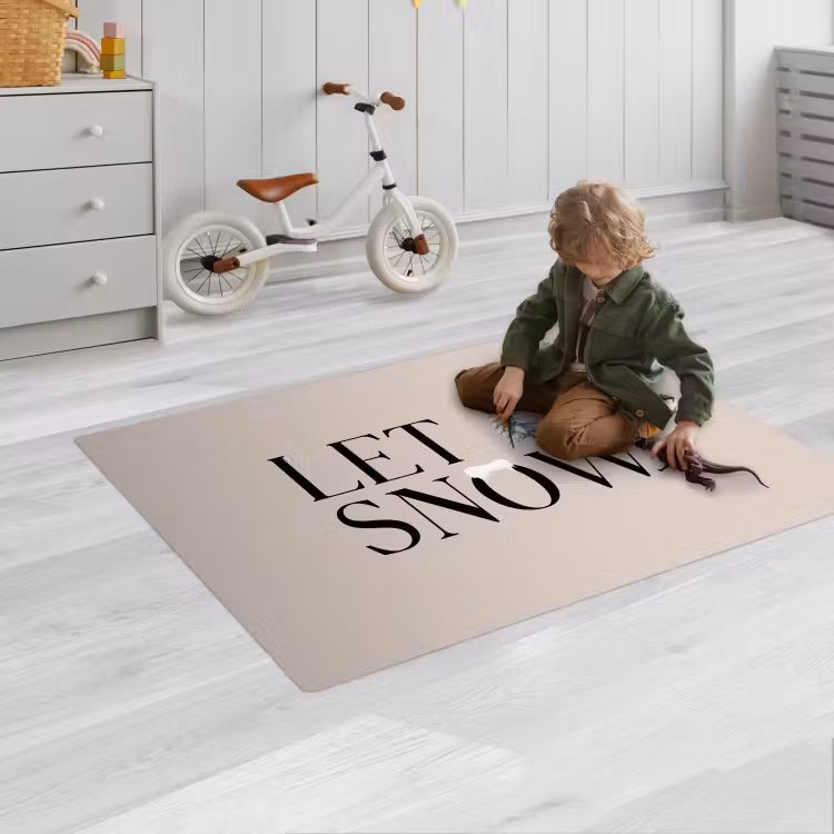 Spielmatte - Text – Weihnachten – Schnee — 2