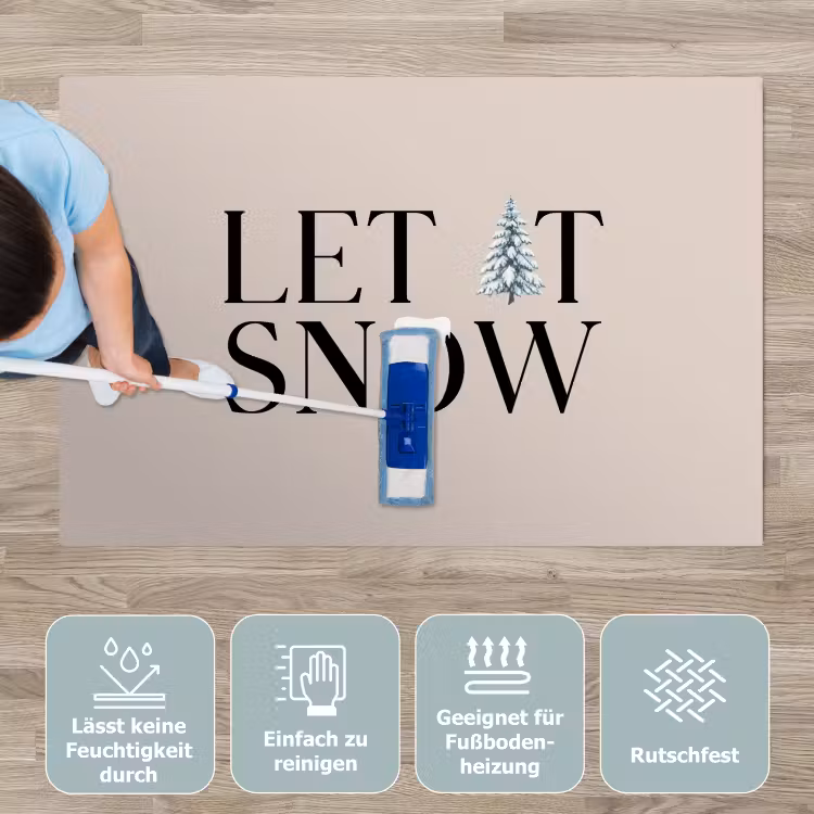Spielmatte - Text – Weihnachten – Schnee — 5