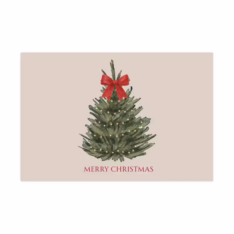 Spielmatte - Text – Weihnachten – Weihnachtsbaum — 1
