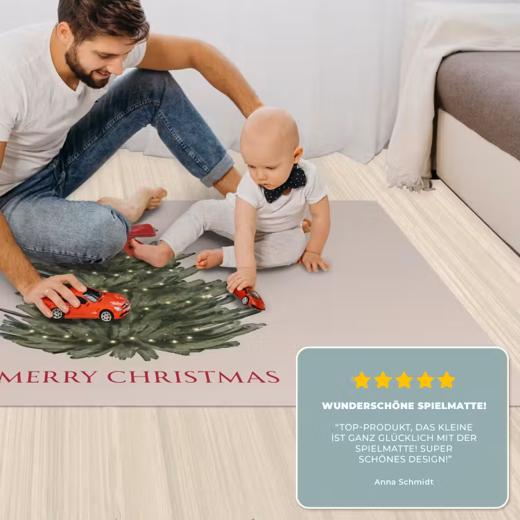 Spielmatte - Text – Weihnachten – Weihnachtsbaum — 4