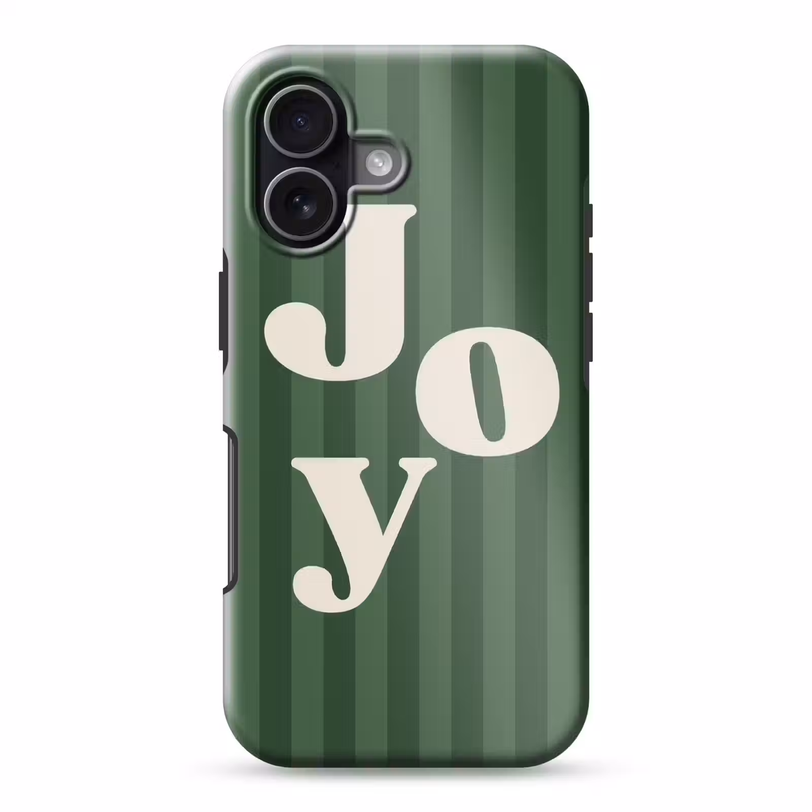 Handyhülle Toughcase - Joy – Weihnachten – Text – Grün — 1