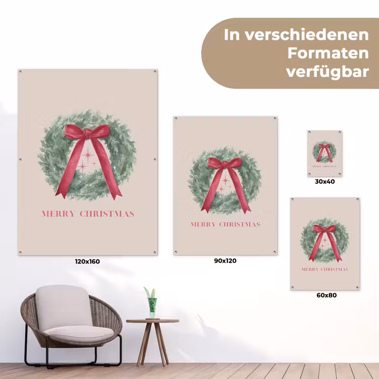 Gartenposter - Winter – Weihnachten – Text — 6