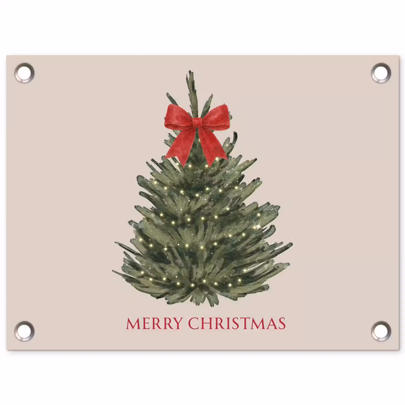 Gartenposter - Text – Weihnachten – Weihnachtsbaum — 1