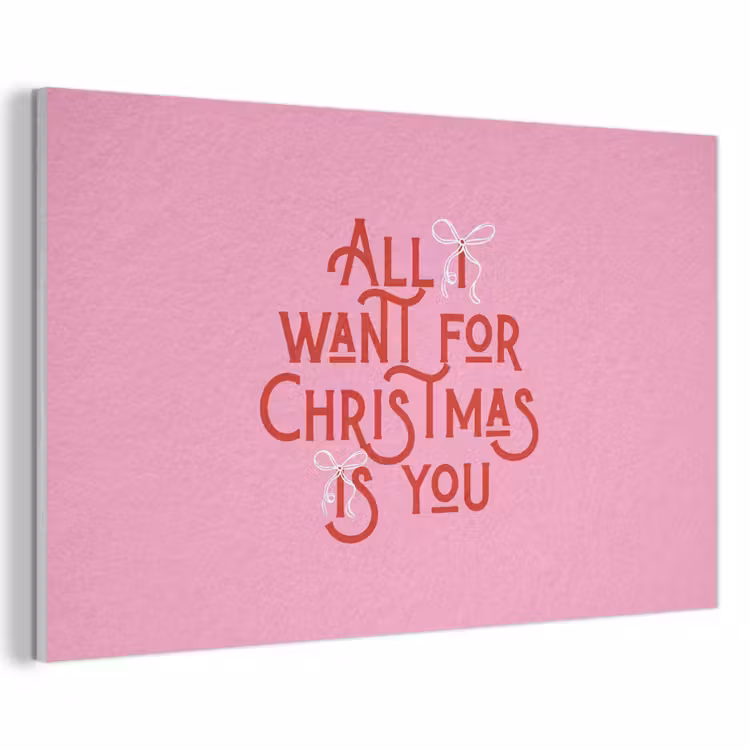 Akustikbild - Text – Weihnachten – Rosa – Rot — 1