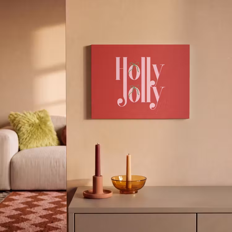 Akustikbild - Weihnachten – Rosa – Rot – Text — 2