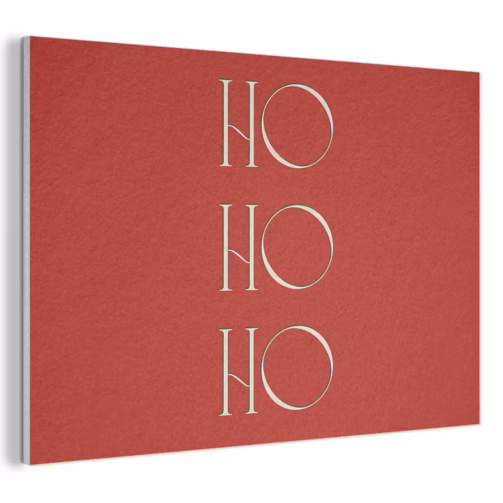 Akustikbild - Text – Weihnachten – Modern – Rot — 1