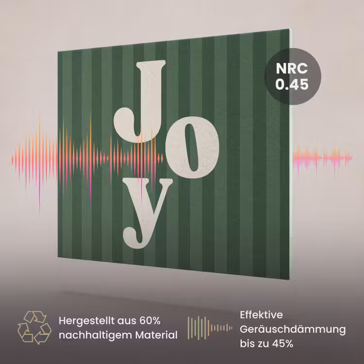 Akustikbild - Joy – Weihnachten – Text – Grün — 3