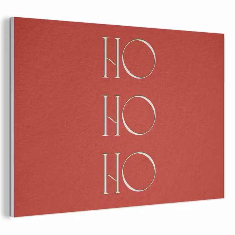 Akustikbild - Text – Weihnachten – Modern – Rot — 1