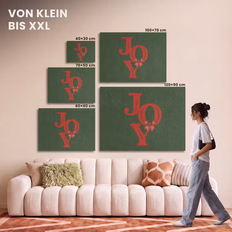 Akustikbild - Text – Weihnachten – Rot — 7