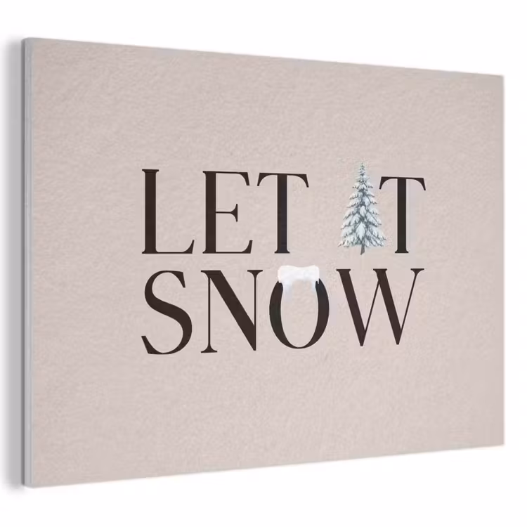 Akustikbild - Text – Weihnachten – Schnee — 1