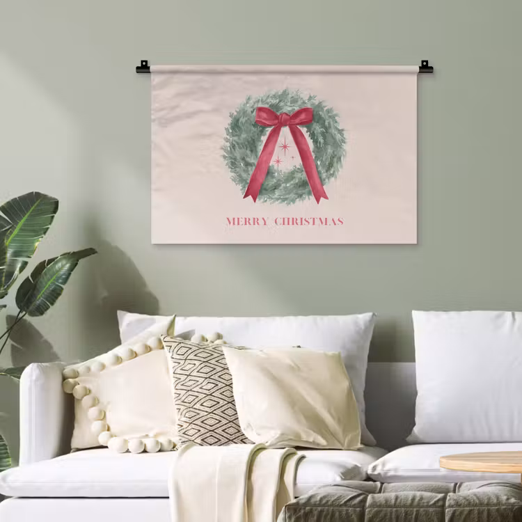 Wandteppich - Winter – Weihnachten – Text — 4