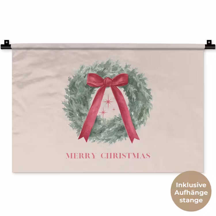 Wandteppich - Winter – Weihnachten – Text — 9