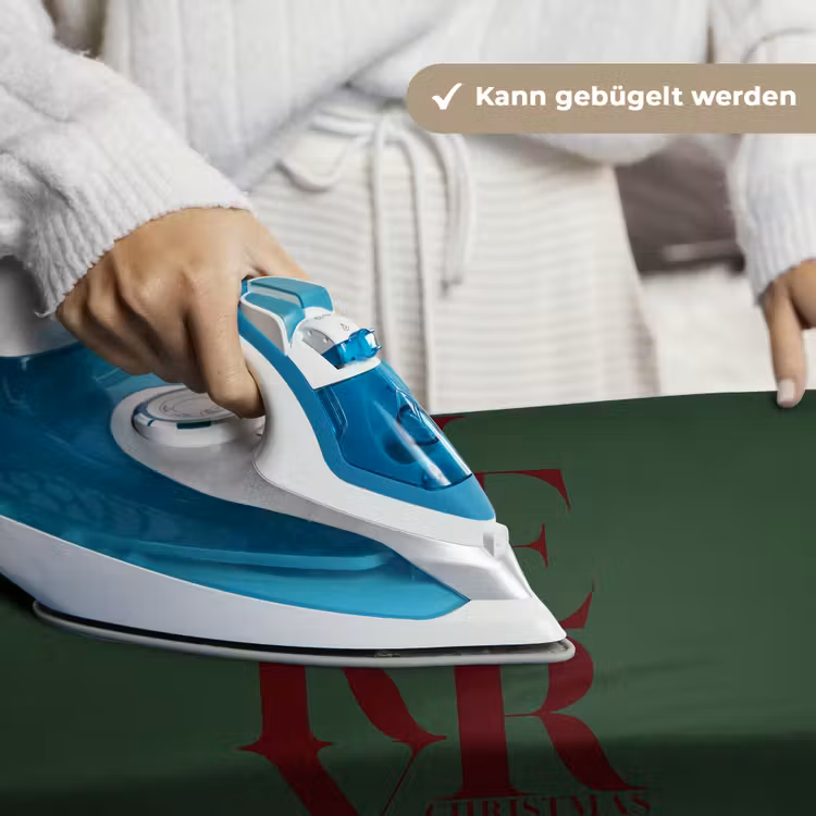Wandteppich - Merry – Text – Grün – Weihnachten — 10