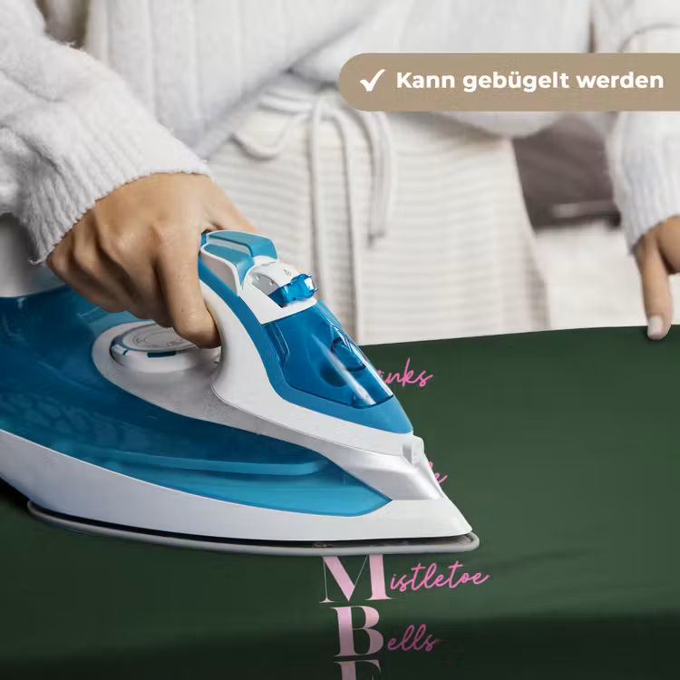 Wandteppich - Dezember – Text – Weihnachten – Grün — 10