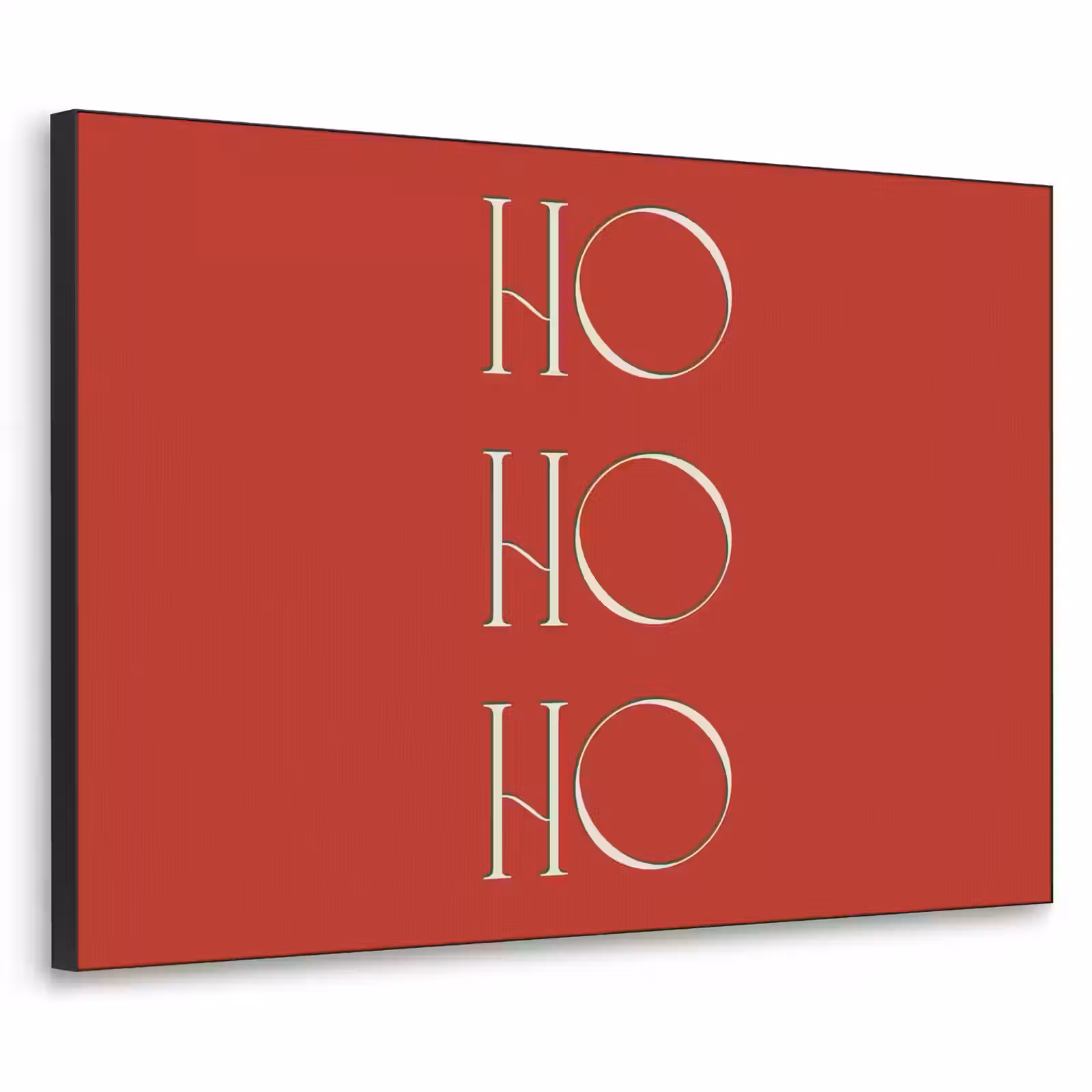 Art Frame - Text – Weihnachten – Modern – Rot — 1