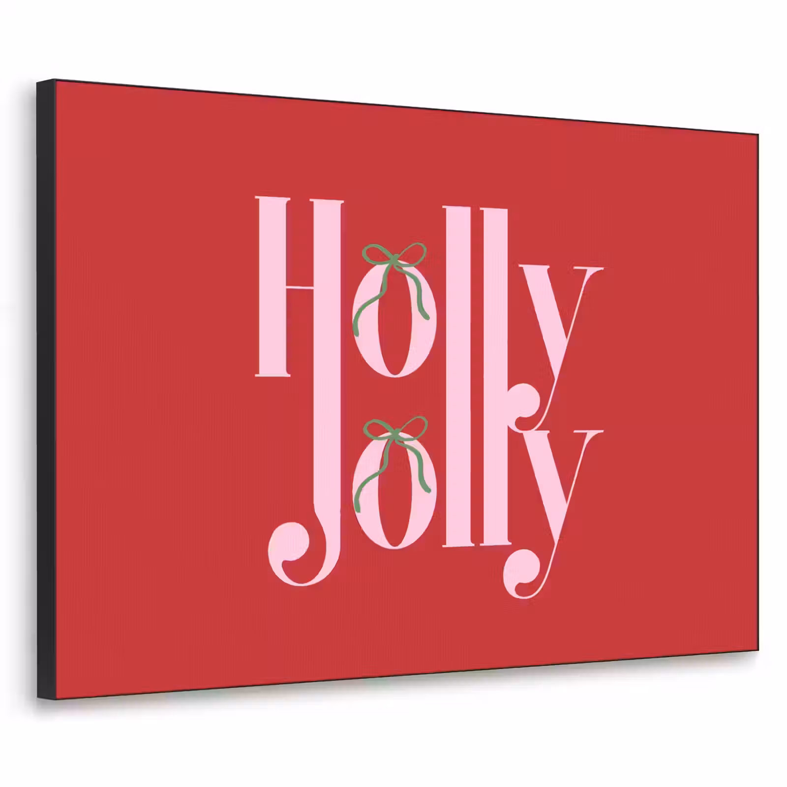 Art Frame - Weihnachten – Rosa – Rot – Text — 1