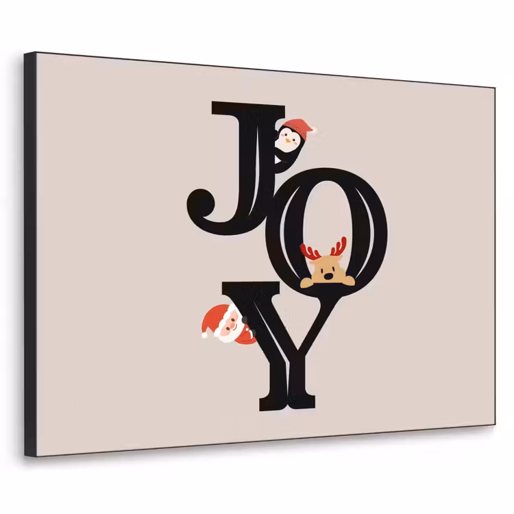 Art Frame - Joy – Animation – Schwarz – Weihnachten — 1