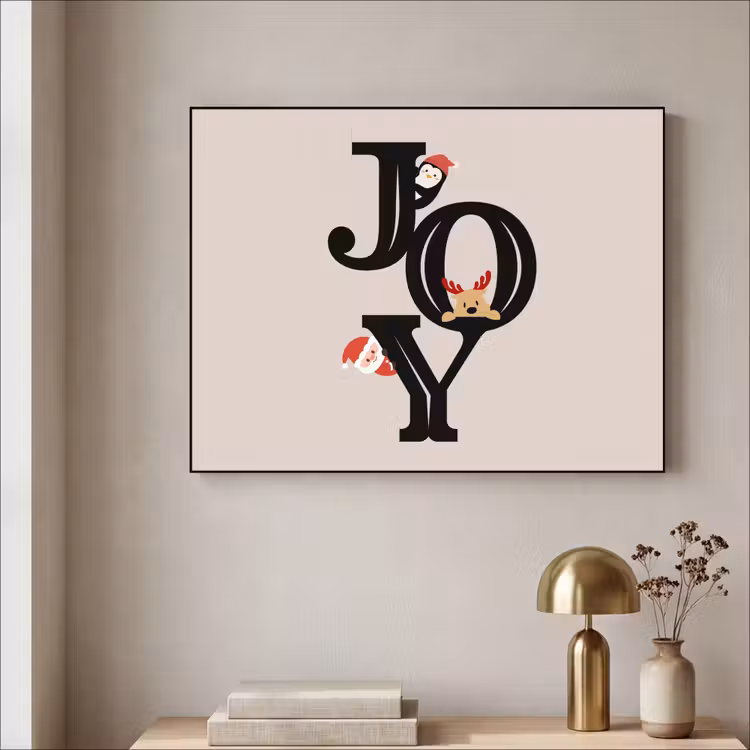 Art Frame - Joy – Animation – Schwarz – Weihnachten — 4