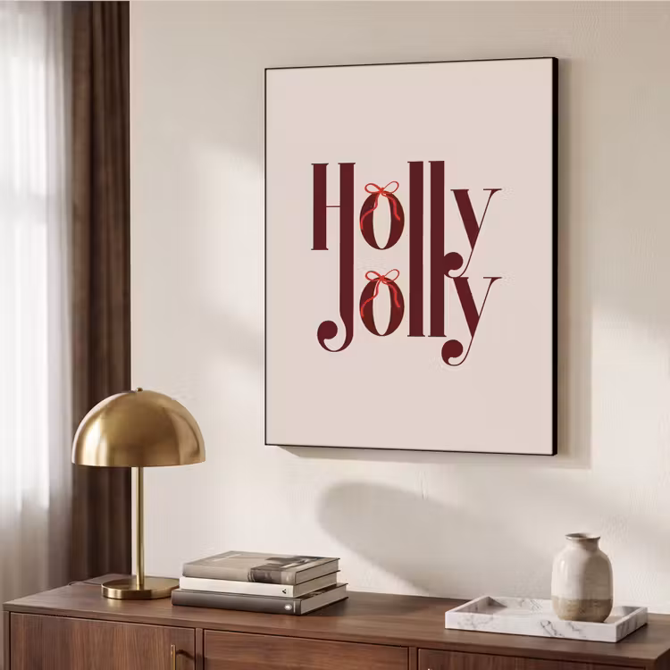 Art Frame - Text – Weihnachten – Braun — 3