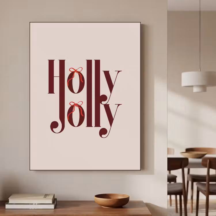 Art Frame - Text – Weihnachten – Braun — 4