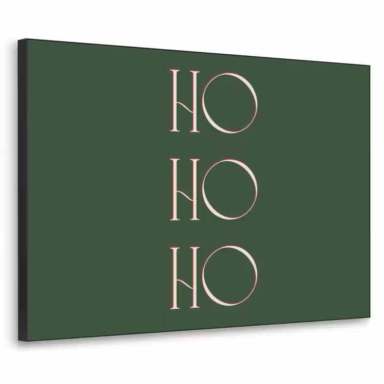 Art Frame - Text – Weihnachten – Modern – Grün — 1