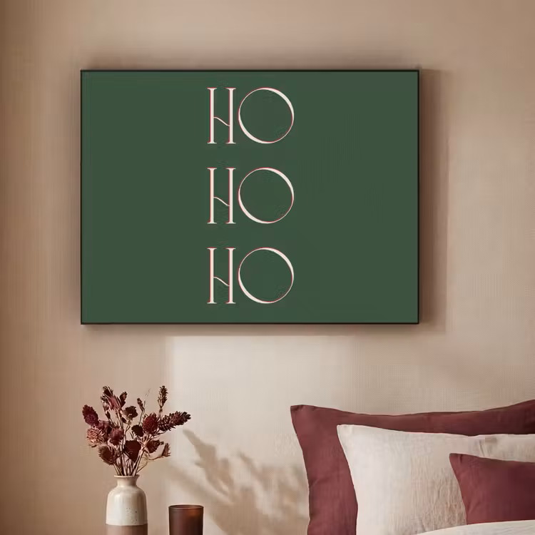 Art Frame - Text – Weihnachten – Modern – Grün — 2