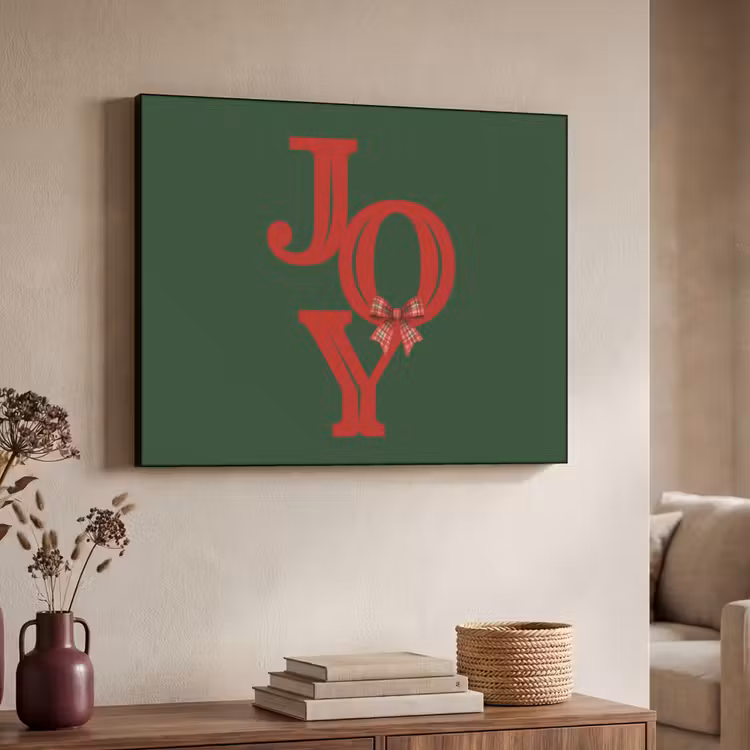 Art Frame - Text – Weihnachten – Rot — 3