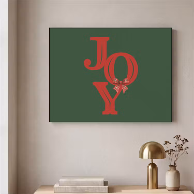 Art Frame - Text – Weihnachten – Rot — 4