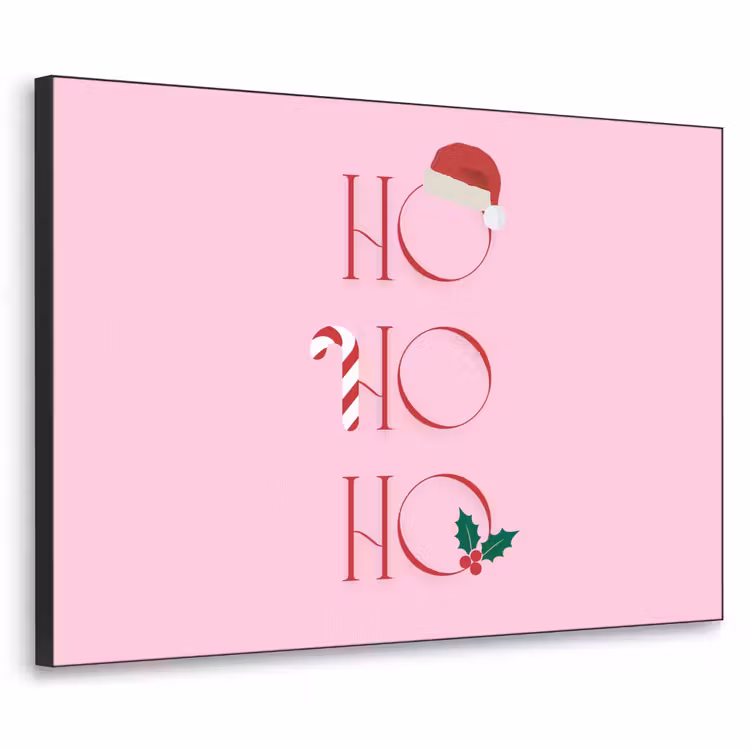 Art Frame - Weihnachten – Text – Rosa – Illustration — 1