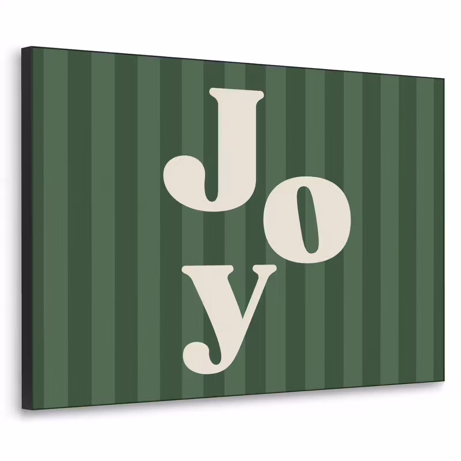 Art Frame - Joy – Weihnachten – Text – Grün — 1